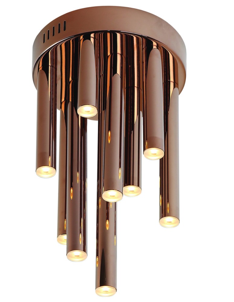 Modern ceiling lamps - Maxlight Plafond Organic Copper Small Dimmable C0116D. - product kolory-swiatla.pl 1