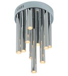 Modern ceiling lamps - Maxlight Plafond Organic Chrome Small Dimmable C0117D. - product 1