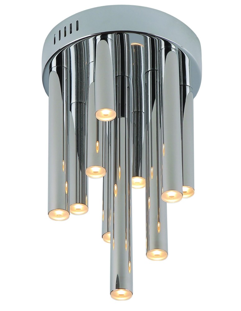 Modern ceiling lamps - Maxlight Plafond Organic Chrome Small Dimmable C0117D. - product kolory-swiatla.pl 1