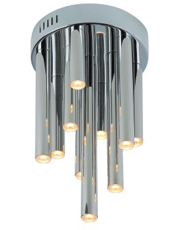 Maxlight Plafon Organic Chrom Mały Ściemnialny C0117D