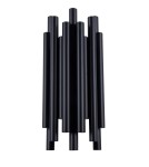 Tube wall lamps - Maxlight Wall lamp Organic Black Dimmable W0286D - product 1