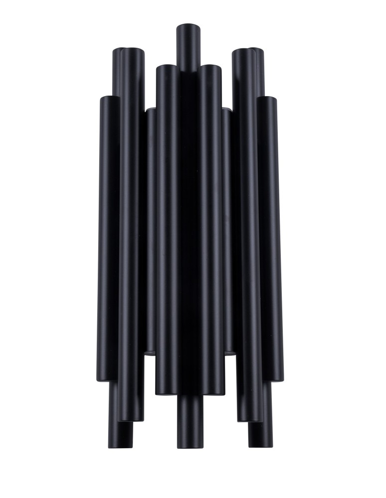 Tube wall lamps - Maxlight Wall lamp Organic Black Dimmable W0286D - product kolory-swiatla.pl 1