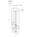 LED pendant lamps - Maxlight Silk Dimmable P0371D Pendant Lamp. - product 4