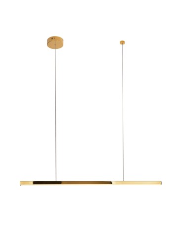 Maxlight Trio 1 Gold Dimmable P0425D Pendant Lamp.