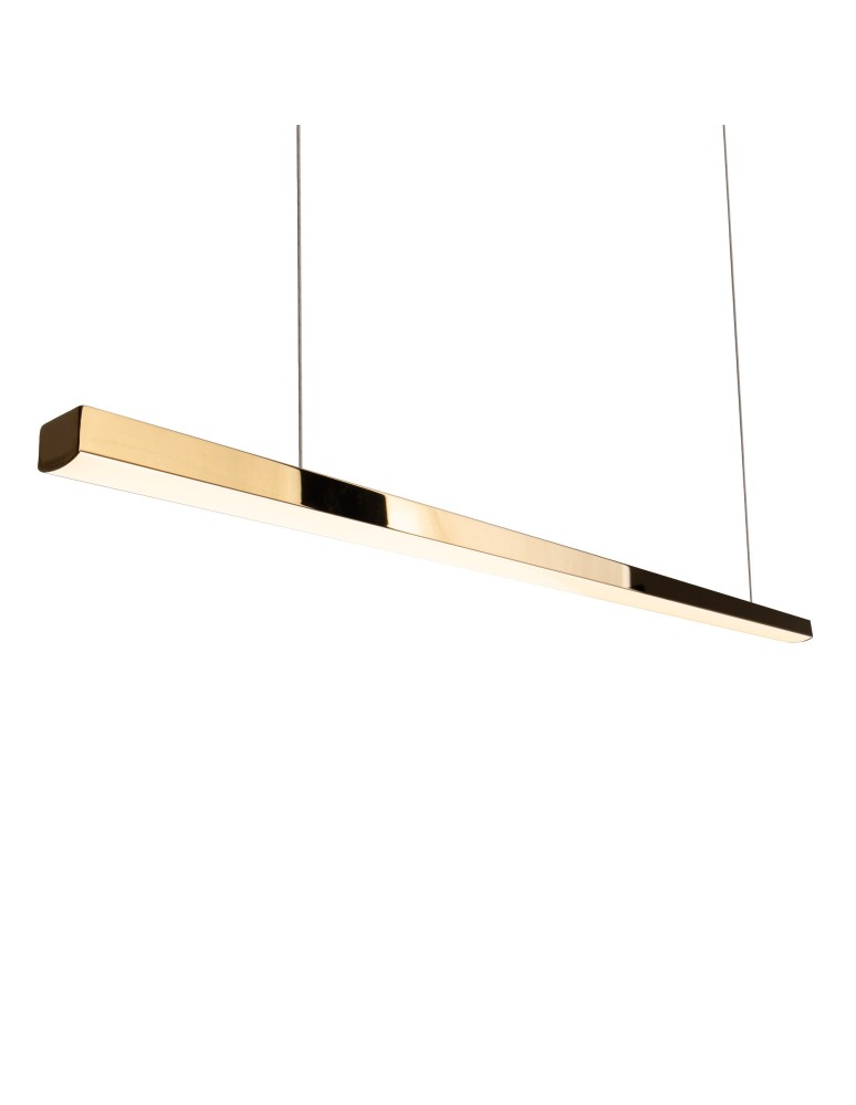LED pendant lamps - Maxlight Trio 1 Gold Dimmable P0425D Pendant Lamp. - product kolory-swiatla.pl 5