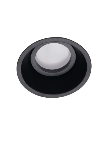 Maxlight Oprawa Wpustowa Deep Czarna GU10 H0111