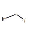 Azzardo ZYTA S WALL LAMPBODY BK/GO 1xE27 Wall Arm Moving Without Lampshade Black Gold AZ4190
