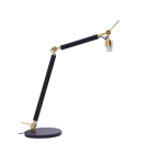 Reading table lamps - Azzardo ZYTA S TABLE LAMPBODY BK/GO 1xE27 Table Lampshadeless Black Gold AZ4188 - product 1