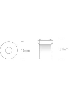 One Light Kamari IP44 black LED ceiling drain - product 2