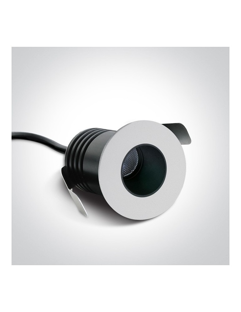 Flush-mounted outdoor lights - One Light Drios recessed white warm light 10102H/W/W IP65 - product kolory-swiatla.pl 2