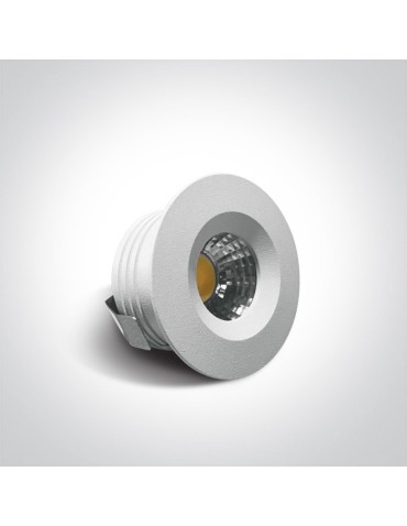 One Light aluminum recessed white fixed Kato LED 10103B/B/W. - product 2