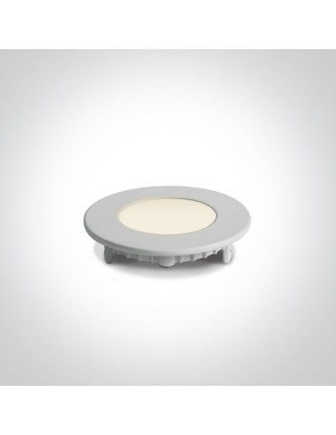 One Light LED recessed white narrow Lefkara 10103FA/W/C