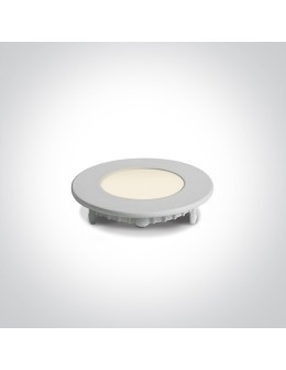 One Light LED recessed white narrow Lefkara 10103FA/W/C