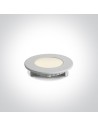 One Light LED recessed white narrow Lefkara 10103FA/W/C