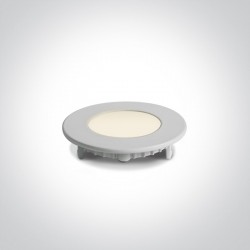 One Light Wpust LED biały wąski Lefkara 10103FA/W/D