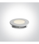 Flush-mounted lamps - pendants - One Light LED recessed white narrow Lefkara 10103FA/W/W - product 1