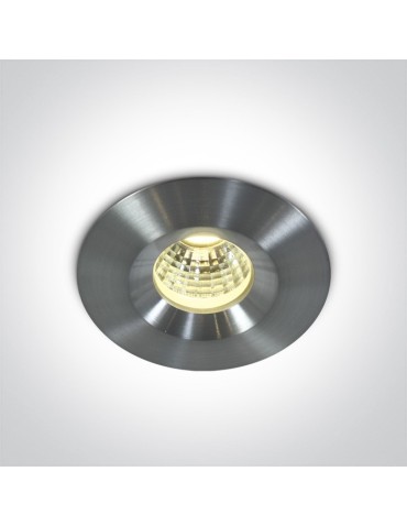 One Light LED bathroom drain aluminum Polis 10103P/AL/D IP65
