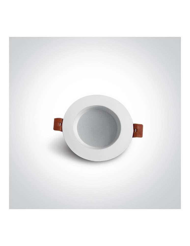 Flush-mounted lamps - pendants - One Light white LED drop-in Odu 10103T/W/W - product kolory-swiatla.pl 3