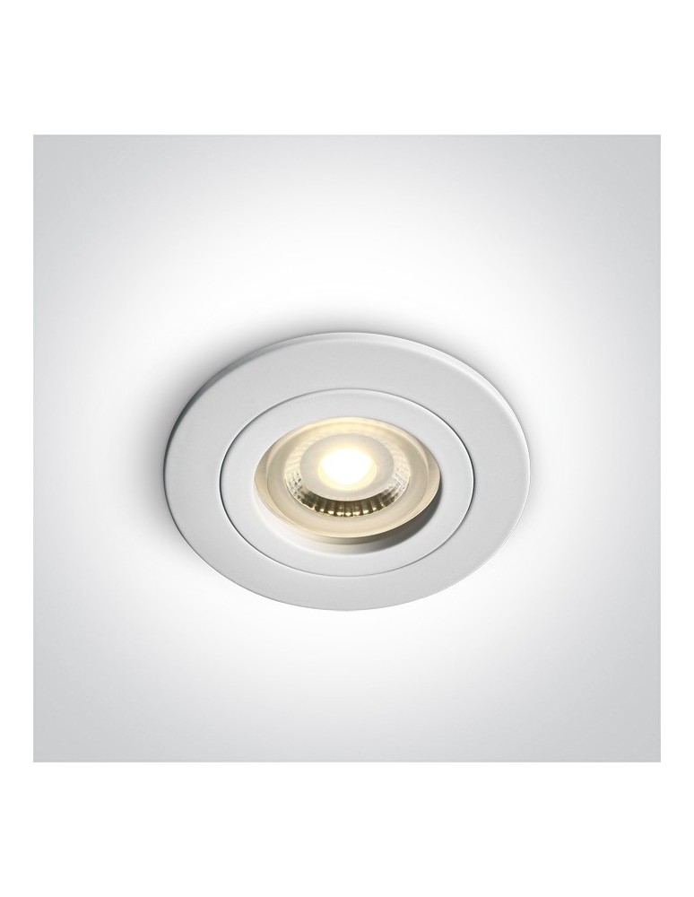 Flush-mounted lamps - pendants - One Light ceiling luminaire white Perisa pendant 10105A1/W. - product kolory-swiatla.pl 1