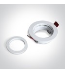 Flush-mounted lamps - pendants - One Light ceiling luminaire white Perisa pendant 10105A1/W. - product 2