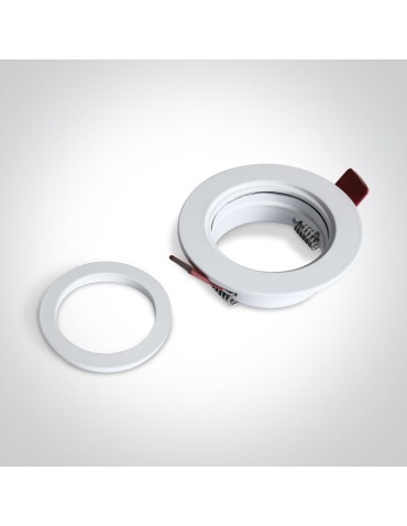 One Light ceiling luminaire white Perisa pendant 10105A1/W. - product 2