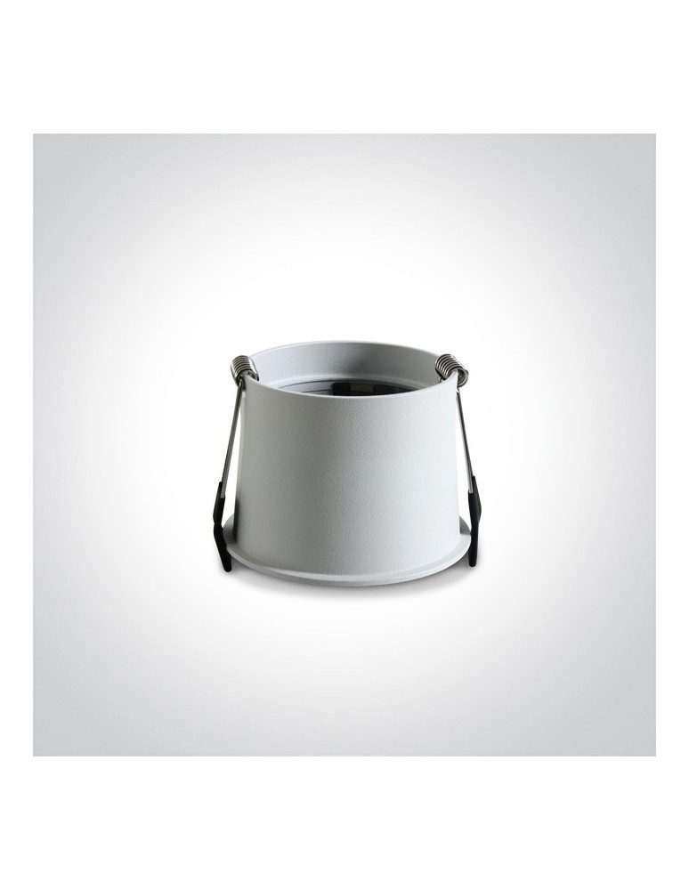 Flush-mounted lamps - pendants - One Light recessed socket white Algewa 10105AD/W - product kolory-swiatla.pl 2