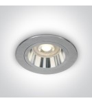 Flush-mounted lamps - pendants - One Light recessed aluminum ceiling fixture Jalia 10105ALG/AL. - product 1