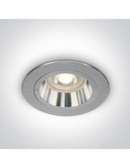 One Light Wpust oprawka sufitowa aluminiowa Jalia 10105ALG/AL