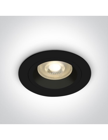 One Light recessed ceiling fixture black Jalia 10105ALG/B