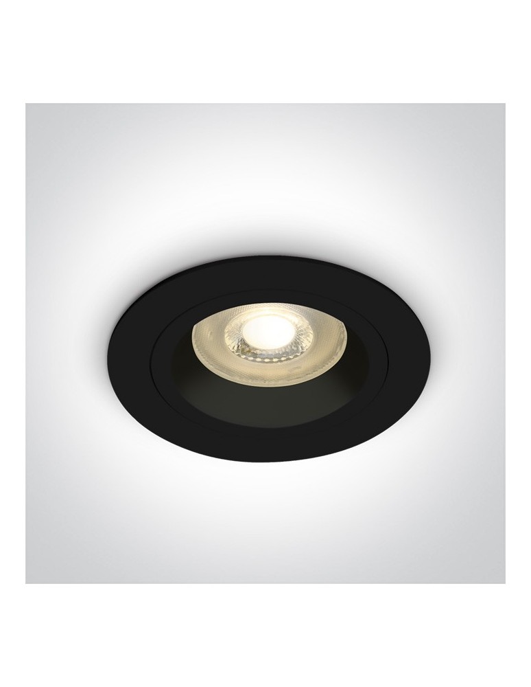 Flush-mounted lamps - pendants - One Light recessed ceiling fixture black Jalia 10105ALG/B - product kolory-swiatla.pl 1