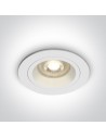 One Light recessed ceiling fixture white Jalia 10105ALG/W