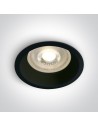 One Light recessed luminaire black Steni 10105D1/B