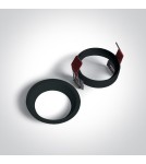 Flush-mounted lamps - pendants - One Light recessed luminaire black Steni 10105D1/B - product 2