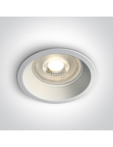 One Light recessed luminaire white Steni 10105D1/W