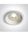 One Light recessed luminaire white Steni 10105D1/W