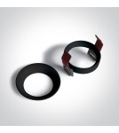 Flush-mounted lamps - pendants - One Light ceiling recessed luminaire black Kinusa 10105D2/B - product 2
