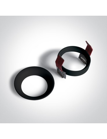 One Light Oprawa sufitowa wpust czarny Kinusa 10105D2/B - produkt 2