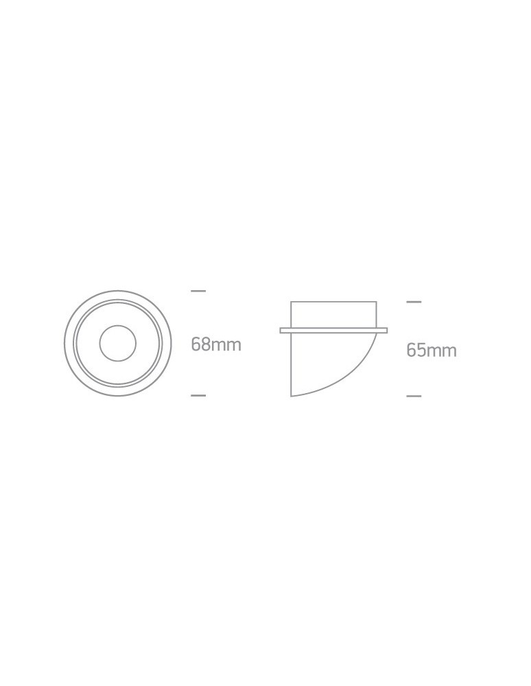 Flush-mounted lamps - pendants - One Light white slanted ceiling luminaire Ewretu 10105E1/W/B - product kolory-swiatla.pl 2