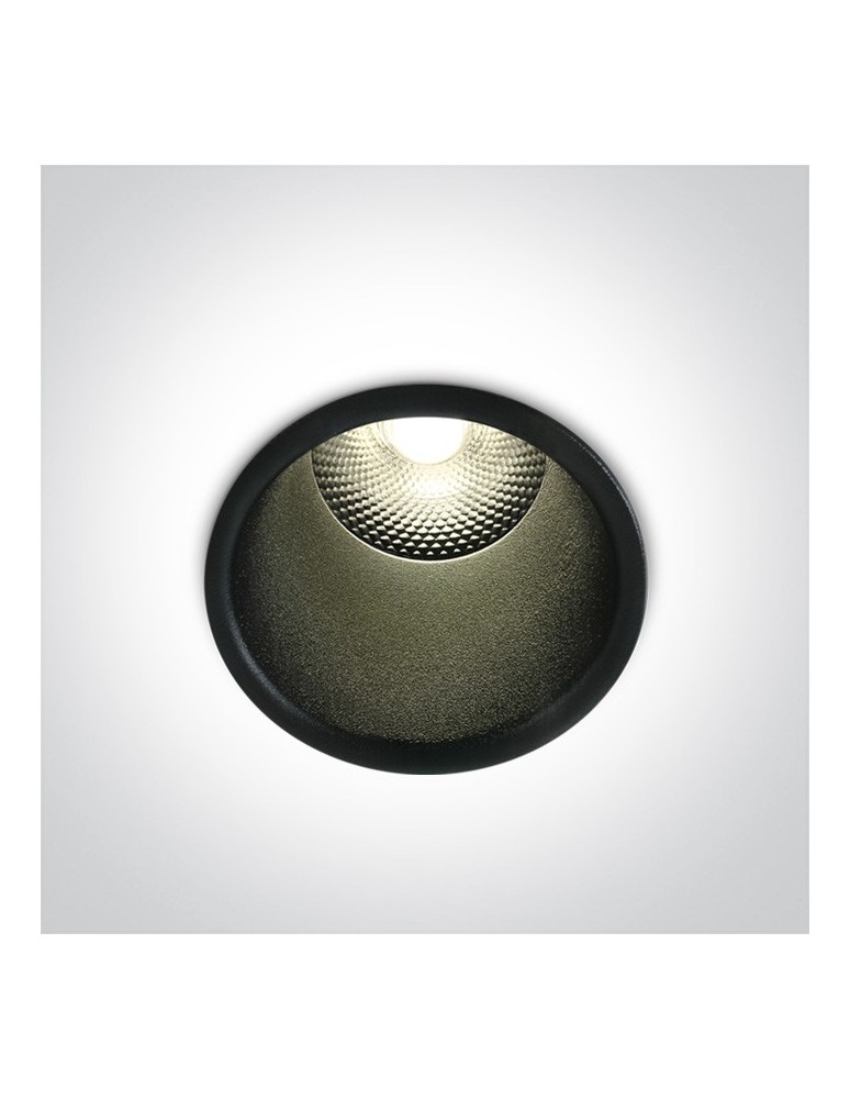 Flush-mounted lamps - pendants - One Light LED Simu recessed lamp 10105FD/B/W - product kolory-swiatla.pl 1