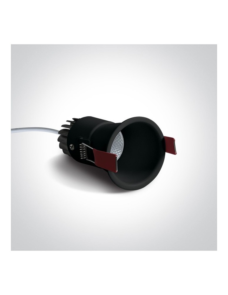Flush-mounted lamps - pendants - One Light LED Simu recessed lamp 10105FD/B/W - product kolory-swiatla.pl 2