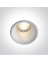 One Light recessed white deep LED lamp Simu 10105FD/W/W