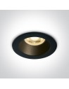 One Light recessed lamp black Kanawi 10105M/B/B