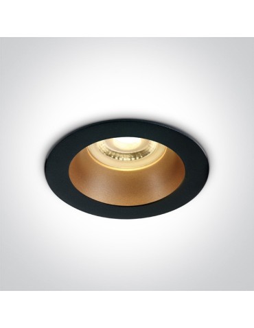 One Light recessed brass lamp Kanawi 10105M/B/BS