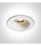 Flush-mounted lamps - pendants - One Light recessed lamp white Kanawi 10105M/W/W - product 1