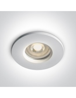 One Light Lampa do łazienki biała Nikolaos 10105R1/W IP65