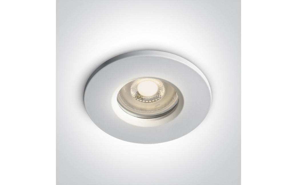 One Light Lampa do łazienki biała Nikolaos 10105R1/W IP65
