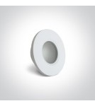 Flush-mounted hermetic lamps - One Light recessed bathroom white luminaire Filousa 10105R1P/W IP65 - product 2