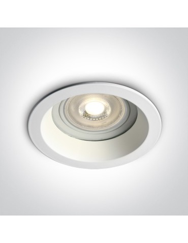 One Light Kedares recessed bathroom luminaire 10105R2/W IP65