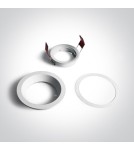 Flush-mounted hermetic lamps - One Light Kedares recessed bathroom luminaire 10105R2/W IP65 - product 2