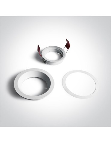 One Light Oprawa wpuszczana do łazienki Kedares 10105R2/W IP65 - produkt 2